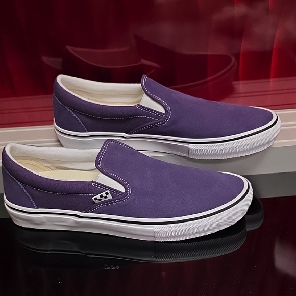 Vans Skate Slip-On Purple/Black – Men’s 13 / Women’s 14.5 – New
